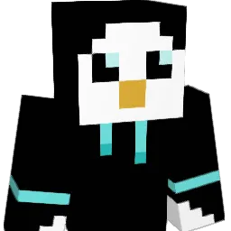 Penguaaa Minecraft avatar bust