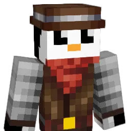 PenguinKate Minecraft avatar bust