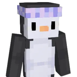 Penguzie Minecraft avatar bust