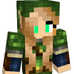 PennyLoug Minecraft avatar bust