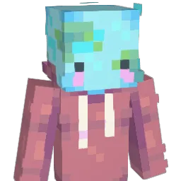 Pennylogger Minecraft avatar bust