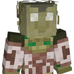 Pepouzze Minecraft avatar bust
