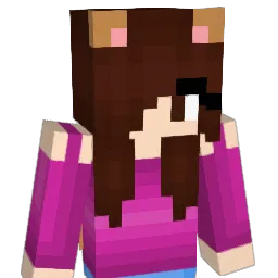 PepperBunn Minecraft avatar bust