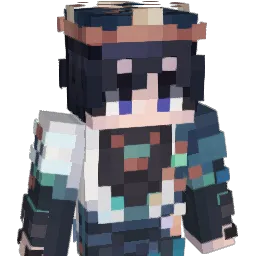 PepperPepsi Minecraft avatar bust