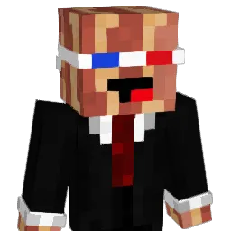 PepperedBacon Minecraft avatar bust
