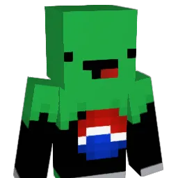 PepsimaxPepsi Minecraft avatar bust