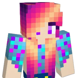 Periwinkles Minecraft avatar bust
