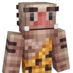 PermaClapped Minecraft avatar bust