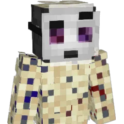 Pesochke Minecraft avatar bust
