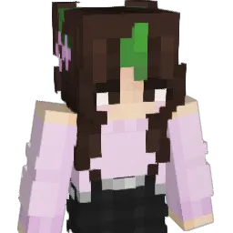 Petunialini Minecraft avatar bust