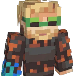 PewSiePie Minecraft avatar bust