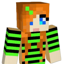 Pewnee Minecraft avatar bust