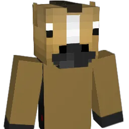 Pferdepfohlen Minecraft avatar bust