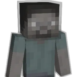 Phantomling Minecraft avatar bust