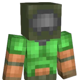 Phoboscraft Minecraft avatar bust