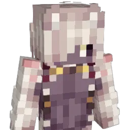 Phydited Minecraft avatar bust