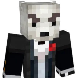 PieCorp Minecraft avatar bust