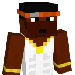 Piekpiek Minecraft avatar bust