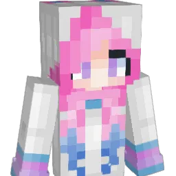 PiercedBrat Minecraft avatar bust
