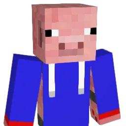 PigMens Minecraft avatar bust
