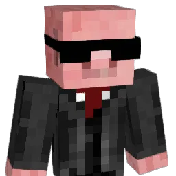 PigMess Minecraft avatar bust