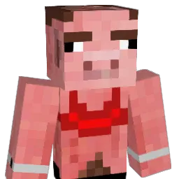 PigTactics Minecraft avatar bust