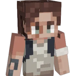 Pigggu Minecraft avatar bust