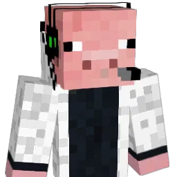 Piggiefreak Minecraft avatar bust