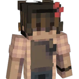 PiggyBaconz Minecraft avatar bust