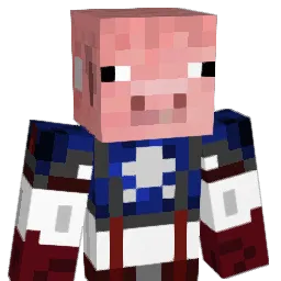 PiggyElk Minecraft avatar bust