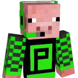 PiggyGamerEpic Minecraft avatar bust