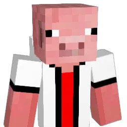 PiggyPvP Minecraft avatar bust
