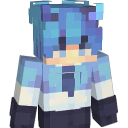 PiggyQi Minecraft avatar bust
