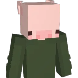 Pigletic_ Minecraft avatar bust