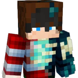 Pigtrooper Minecraft avatar bust