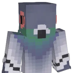 Pijeons Minecraft avatar bust