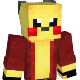PikaProNerverDIE Minecraft avatar bust