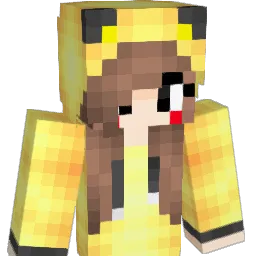 Pikagrl13 Minecraft avatar bust