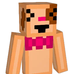 PikkuPeepa Minecraft avatar bust