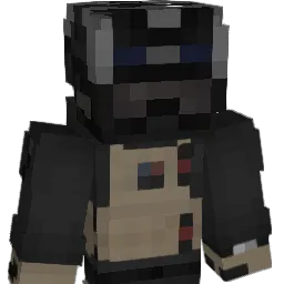 Pikselbear Minecraft avatar bust
