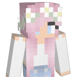 PimpinellaPlays Minecraft avatar bust