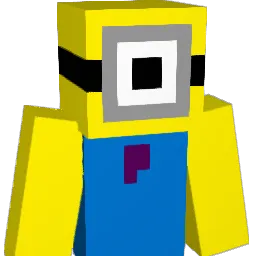 Pimpom Minecraft avatar bust
