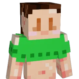 Pinapplu Minecraft avatar bust