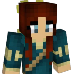 PineappleGoddess Minecraft avatar bust