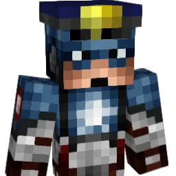 PineapplePolice Minecraft avatar bust