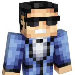 Pinellas Minecraft avatar bust