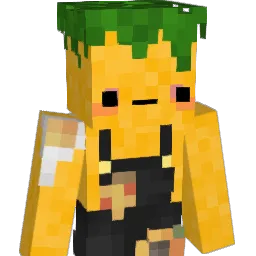 Pinepappel Minecraft avatar bust