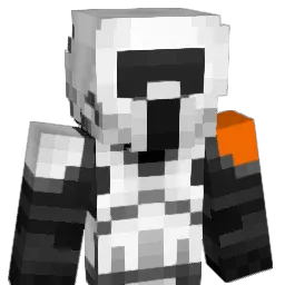 Pinfloide Minecraft avatar bust