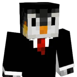 PinguBTW Minecraft avatar bust