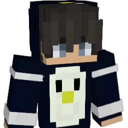 PinguimAzul Minecraft avatar bust